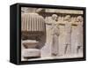 Persepolis, Unesco World Heritage Site, Iran, Middle East-Sergio Pitamitz-Framed Stretched Canvas