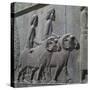 Persepolis, UNESCO World Heritage Site, Iran, Middle East-Robert Harding-Stretched Canvas