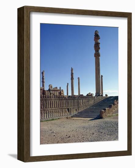 Persepolis, UNESCO World Heritage Site, Iran, Middle East-Harding Robert-Framed Photographic Print