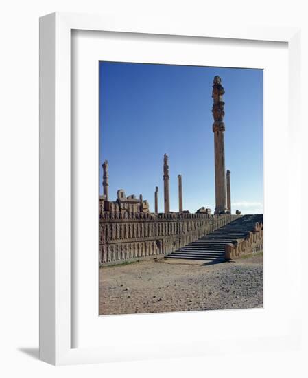 Persepolis, UNESCO World Heritage Site, Iran, Middle East-Harding Robert-Framed Photographic Print