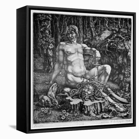 Perseus, 1929-William EC Morgan-Framed Stretched Canvas