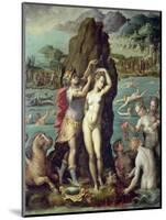 Perseus and Andromeda, 1572-Giorgio Vasari-Mounted Giclee Print