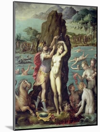 Perseus and Andromeda, 1572-Giorgio Vasari-Mounted Giclee Print