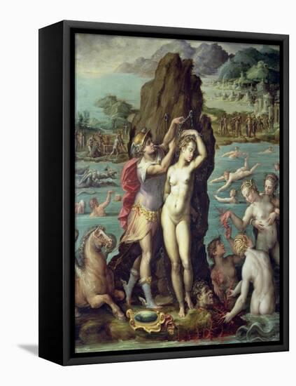 Perseus and Andromeda, 1572-Giorgio Vasari-Framed Stretched Canvas
