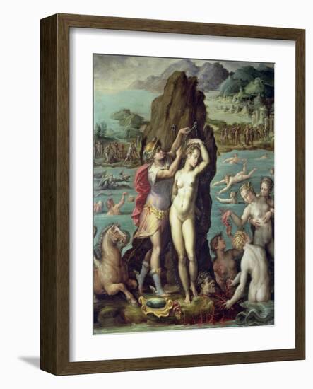 Perseus and Andromeda, 1572-Giorgio Vasari-Framed Giclee Print