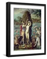 Perseus and Andromeda, 1572-Giorgio Vasari-Framed Giclee Print