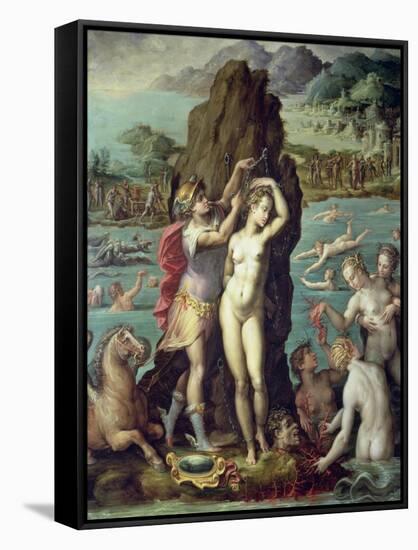 Perseus and Andromeda, 1572-Giorgio Vasari-Framed Stretched Canvas