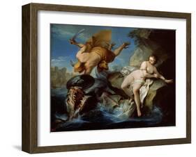 Perseus and Andromeda, 17th Century-Carle van Loo-Framed Giclee Print