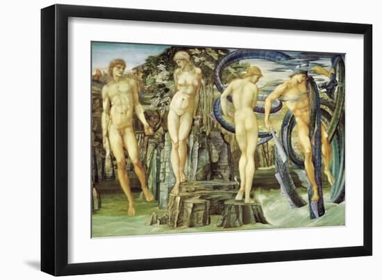 Perseus and Andromeda, 1876-Edward Burne-Jones-Framed Giclee Print