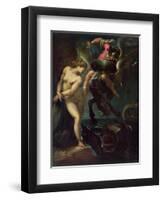 Perseus and Andromeda, c.1610-Pier Francesco Morazzone-Framed Giclee Print