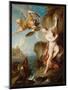 Perseus and Andromeda, C.1723 (Oil on Canvas)-Francois Lemoyne-Mounted Giclee Print