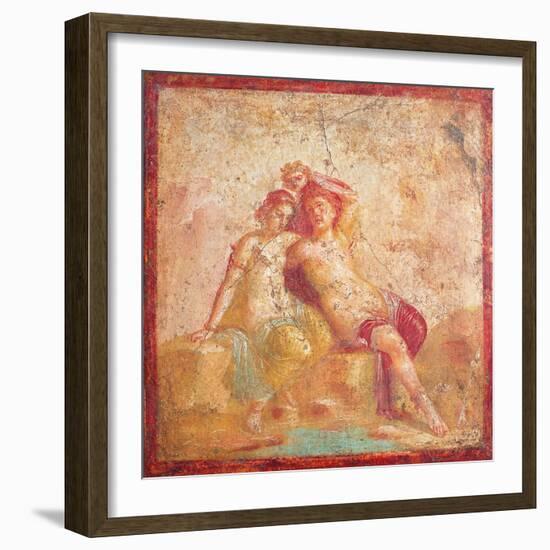 Perseus and Andromeda with Medusa Head, C.45-79-null-Framed Art Print