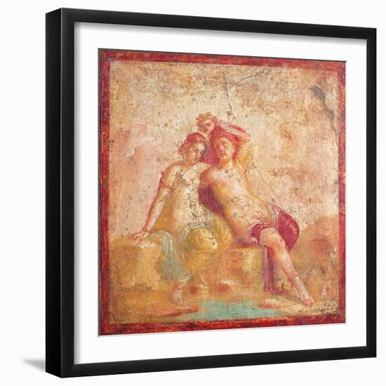 Perseus and Andromeda with Medusa Head, C.45-79-null-Framed Art Print