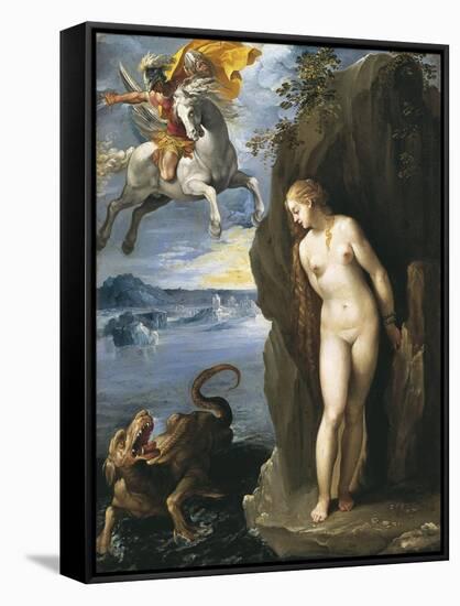 Perseus and Andromeda-D'Arpino Cavaliere-Framed Stretched Canvas