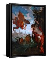 Perseus and Andromeda-Paolo Veronese-Framed Stretched Canvas