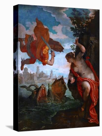 Perseus and Andromeda-Paolo Veronese-Stretched Canvas
