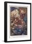 Perseus and Andromeda-Arthur Rackham-Framed Art Print