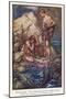 Perseus and Andromeda-Arthur Rackham-Mounted Art Print