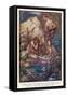 Perseus and Andromeda-Arthur Rackham-Framed Stretched Canvas