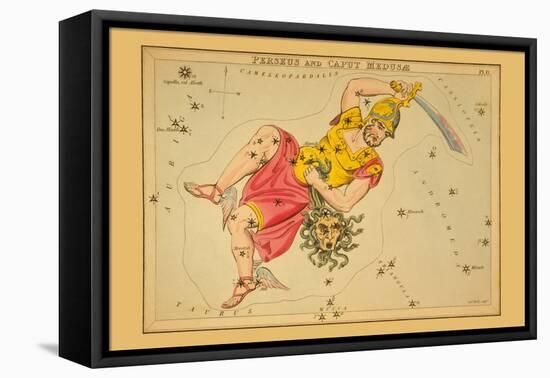 Perseus and Caput Medusæ-Aspin Jehosaphat-Framed Stretched Canvas