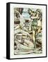 Perseus and the Gorgons-Walter Crane-Framed Stretched Canvas