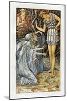 Perseus and the Graia / Graeae-Walter Crane-Mounted Giclee Print