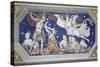 Perseus and the Medusa, Ceiling Decoration from the "Sala Di Galatea," 1511-12-Baldassare Peruzzi-Stretched Canvas