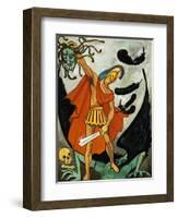 Perseus and the Medusa-null-Framed Giclee Print