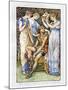 Perseus and the Nymphs-Walter Crane-Mounted Giclee Print