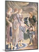 Perseus and the Sea Nymphs, C.1876-Edward Burne-Jones-Mounted Giclee Print