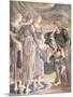 Perseus and the Sea Nymphs, C.1876-Edward Burne-Jones-Mounted Giclee Print