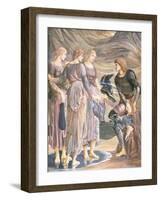 Perseus and the Sea Nymphs, C.1876-Edward Burne-Jones-Framed Giclee Print