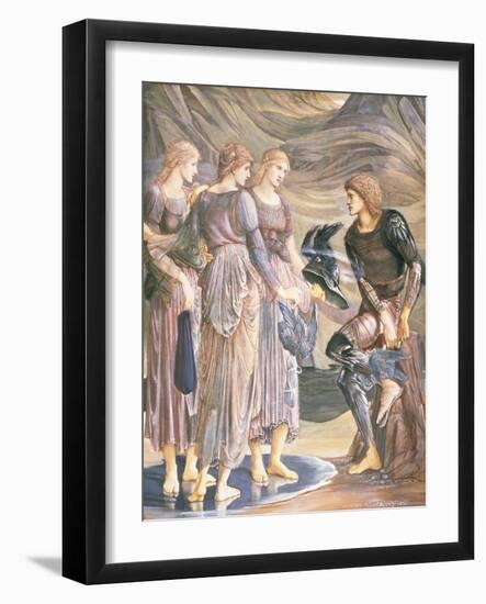 Perseus and the Sea Nymphs, C.1876-Edward Burne-Jones-Framed Giclee Print