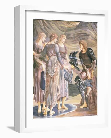 Perseus and the Sea Nymphs, C.1876-Edward Burne-Jones-Framed Giclee Print