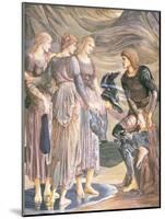 Perseus and the Sea Nymphs, C.1876-Edward Burne-Jones-Mounted Giclee Print