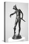 Perseus Arming, 1882, Cast 1910-Alfred Gilbert-Stretched Canvas