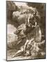 Perseus Cuts Off Medusa's Head, 1731 (Engraving)-Bernard Picart-Mounted Giclee Print