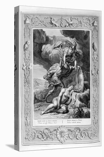 Perseus Cuts Off Medusa's Head, 1733-Bernard Picart-Stretched Canvas