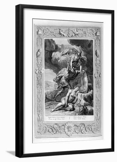 Perseus Cuts Off Medusa's Head, 1733-Bernard Picart-Framed Giclee Print