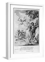 Perseus Delivers Andromeda from the Sea Monster, 1655-Michel de Marolles-Framed Giclee Print