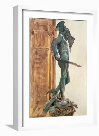 Perseus, Florence-John Singer Sargent-Framed Giclee Print