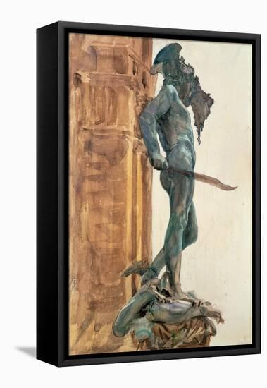 Perseus, Florence-John Singer Sargent-Framed Stretched Canvas