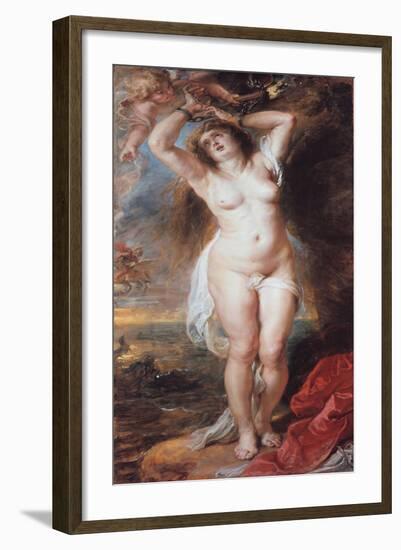 Perseus Freeing Andromeda, 1638-Peter Paul Rubens-Framed Giclee Print