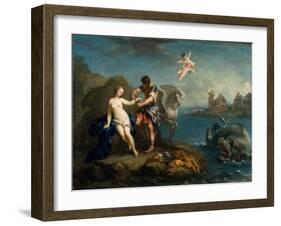 Perseus Freeing Andromeda, Late 1730s-Jacopo Amigoni-Framed Giclee Print