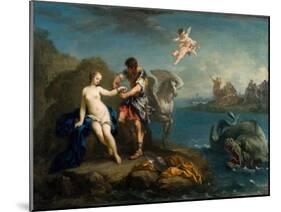 Perseus Freeing Andromeda, Late 1730s-Jacopo Amigoni-Mounted Giclee Print