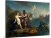 Perseus Freeing Andromeda, Late 1730s-Jacopo Amigoni-Stretched Canvas