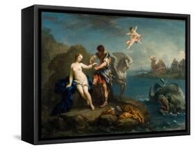 Perseus Freeing Andromeda, Late 1730s-Jacopo Amigoni-Framed Stretched Canvas