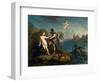 Perseus Freeing Andromeda, Late 1730s-Jacopo Amigoni-Framed Giclee Print