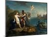Perseus Freeing Andromeda, Late 1730s-Jacopo Amigoni-Mounted Giclee Print