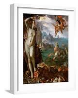Perseus Freeing Andromeda-Joachim Wtewael-Framed Giclee Print